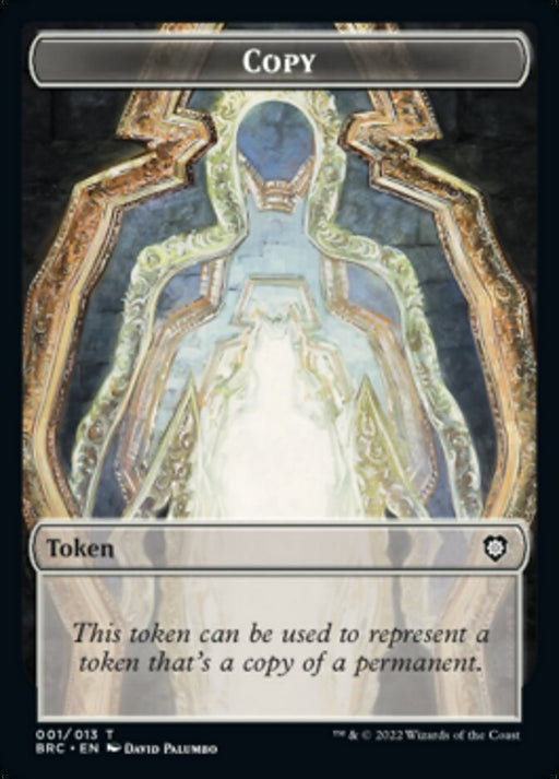 Copy // Thopter (006) Double-Sided Token [Tokens] The Brothers' War Commander Tokens MTG Single Magic: The Gathering
