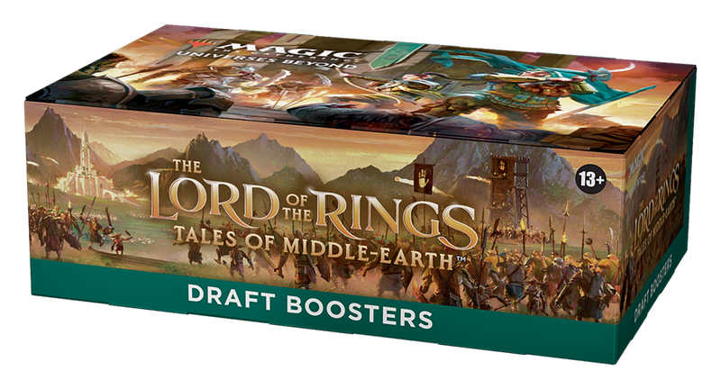 MTG The Lord of the Rings: Tales of Middle-earth Draft Booster Box MTG Sealed Magic: The Gathering   
