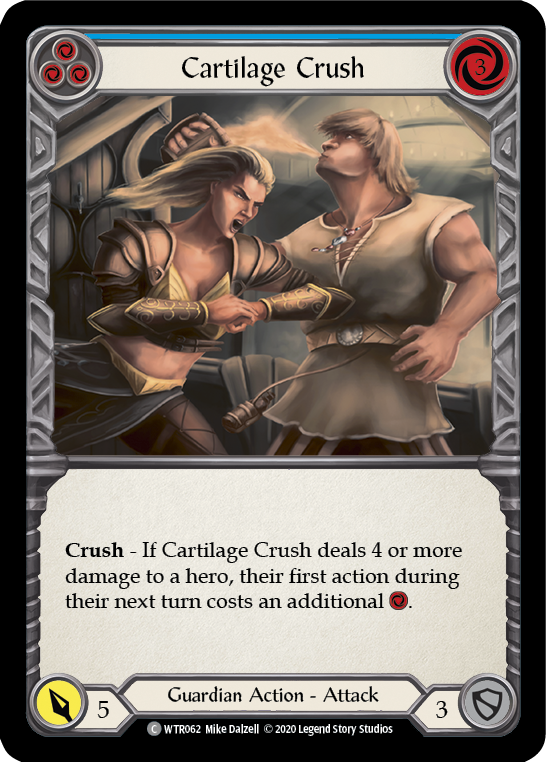 Cartilage Crush (Blue) [WTR062] Unlimited Edition Normal Flesh And Blood Single Flesh And Blood   