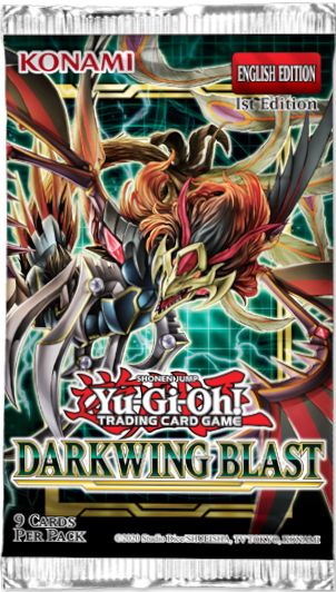 Yu-Gi-Oh! Darkwing Blast Booster Pack (1st Edition)