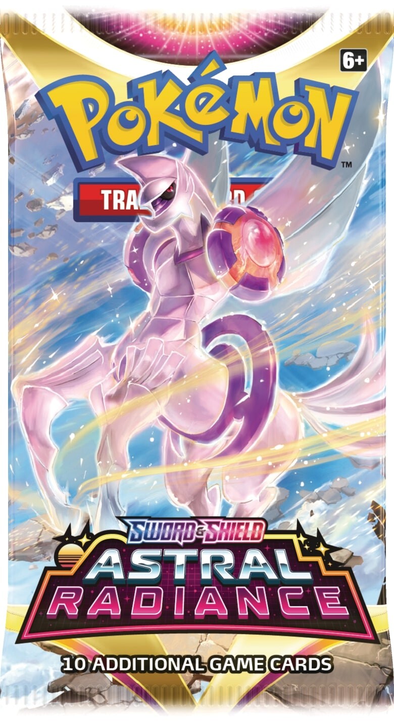 Pokémon Astral Radiance Booster Pack Pokemon Sealed Pokémon   