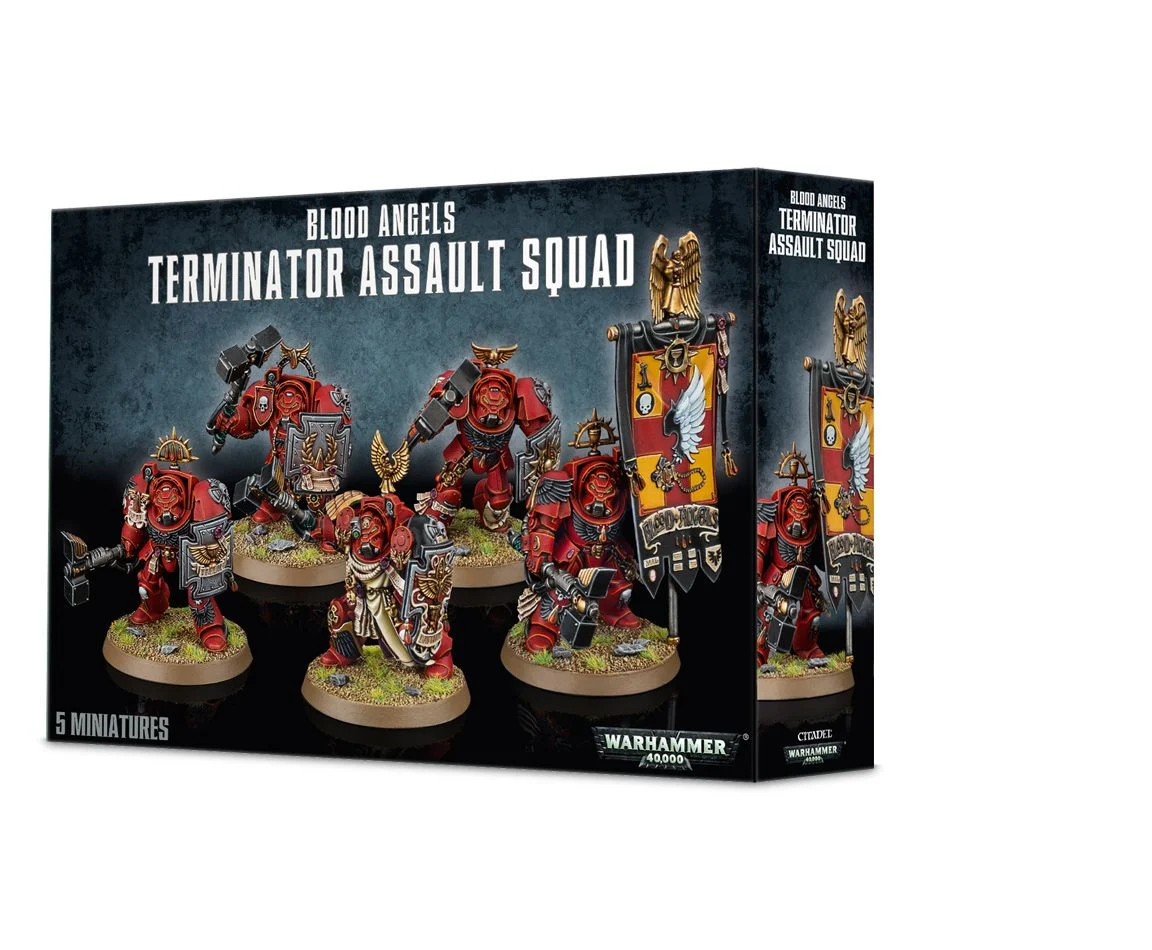 Blood Angels: Blood Angels Terminator Assault Squad (WO) Warhammer 40k Games Workshop   