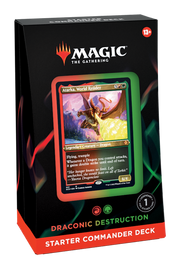 MTG Starter Commander Deck: Draconic Destruction MTG Sealed Magic: The Gathering   