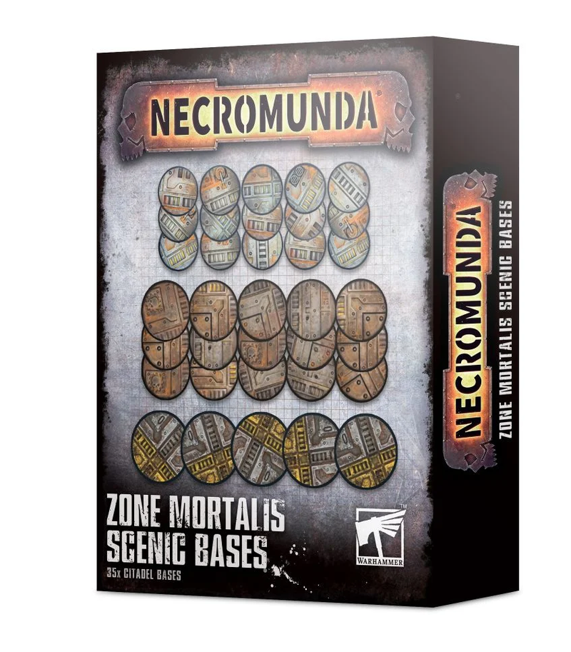 Necromunda: Zone Mortalis Bases Set (Web Order)  Games Workshop Necromunda Taps Games Edmonton Alberta