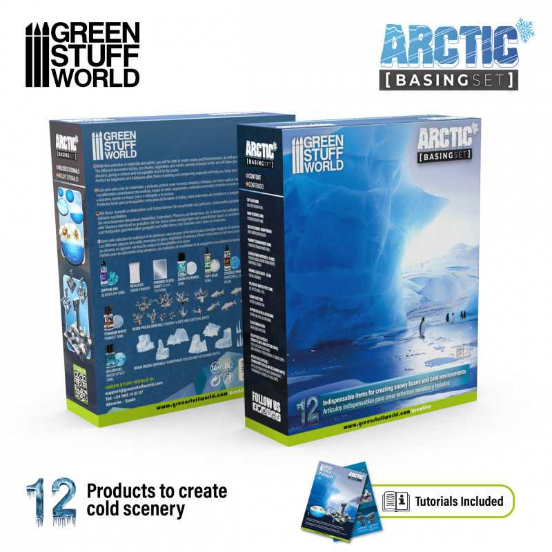 Green Stuff World: Basing Sets - Arctic Model Tools & Glue Green Stuff World