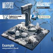 Green Stuff World: Basing Sets - Arctic Model Tools & Glue Green Stuff World
