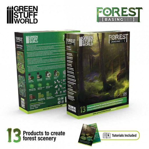 Green Stuff World: Basing Sets - Forest Model Tools & Glue Green Stuff World