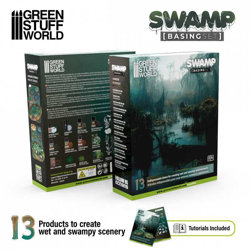 Green Stuff World: Basing Sets - Swamp Model Tools & Glue Green Stuff World