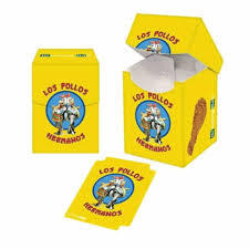 Breaking Bad Los Pollos 100Ct Deck Box Deck Boxes & Storage Ultra Pro