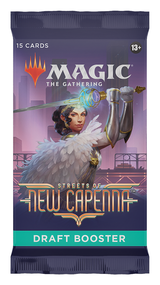 MTG Streets of New Capenna - Draft Booster Pack MTG Sealed Magic: The Gathering   