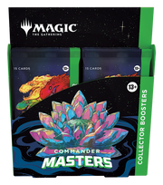 MTG Commander Masters Collector Booster Box MTG Sealed Magic: The Gathering   