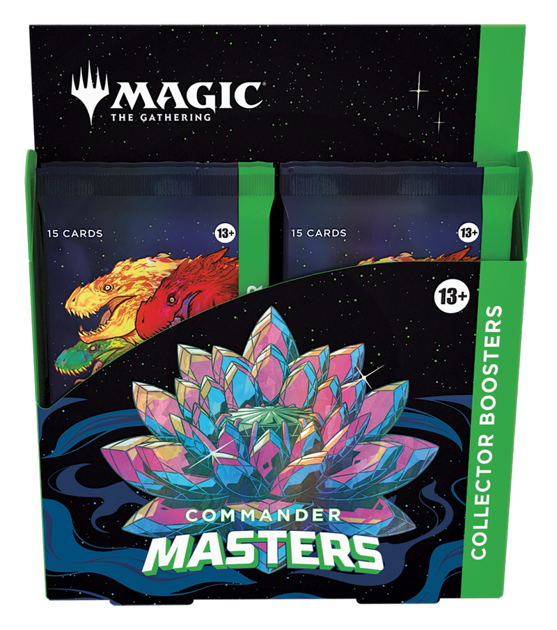MTG Commander Masters Collector Booster Box MTG Sealed Magic: The Gathering   