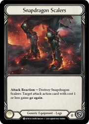 Snapdragon Scalers [WTR154] Unlimited Edition Rainbow Foil Flesh And Blood Single Flesh And Blood   