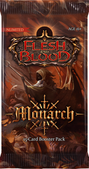 Flesh and Blood Monarch - Booster Box (Unlimited) Flesh And Blood Sealed Flesh And Blood   