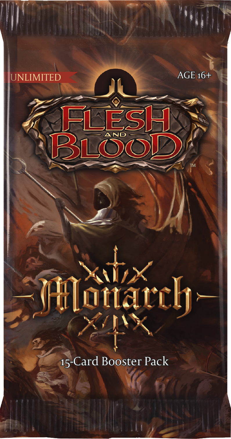 Flesh and Blood Monarch - Booster Box (Unlimited) Flesh And Blood Sealed Flesh And Blood   