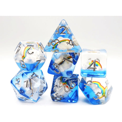 Foam Brain Games: Beautiful Day 7-Die Set Dice & Gaming Accessories Foam Brain Games