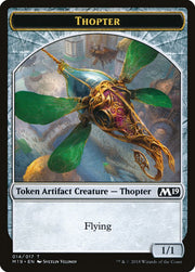 Goblin // Thopter Double-Sided Token (Game Night) [Tokens] Core Set 2019 Tokens MTG Single Magic: The Gathering