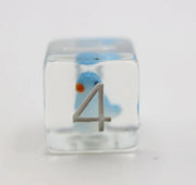 Foam Brain Games Blue Bird 7-Die Set Dice & Gaming Accessories Foam Brain Games