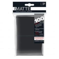 Ultra Pro Matte Deck Protector Black (100 Ct) Card Sleeves Ultra Pro