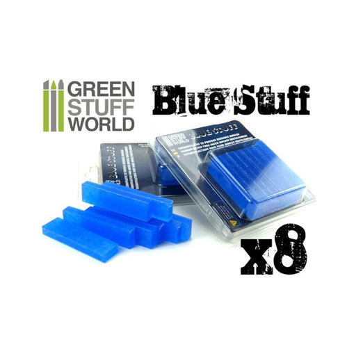Green Stuff World: Blue Stuff (8 Bars) Model Tools & Glue Green Stuff World