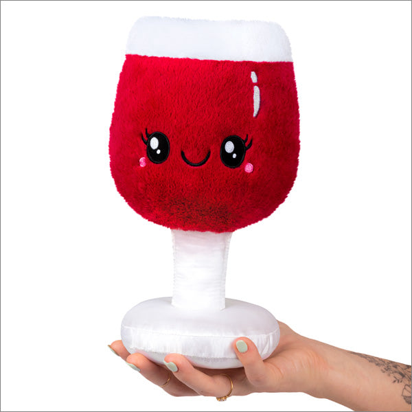 Squishable: Mini Boozy Buds Red Wine Glass Toys & Plushes Squishable   