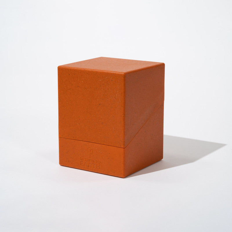 Ultimate Guard - Deck Case 100+ Boulder - Orange Return to Earth Deck Boxes & Storage Ultimate Guard