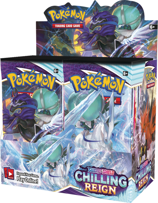 Pokémon Chilling Reign Booster Box Pokemon Sealed Pokémon   