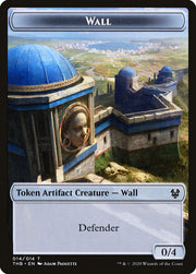Satyr // Wall Double-Sided Token [Tokens] Theros Beyond Death Tokens MTG Single Magic: The Gathering
