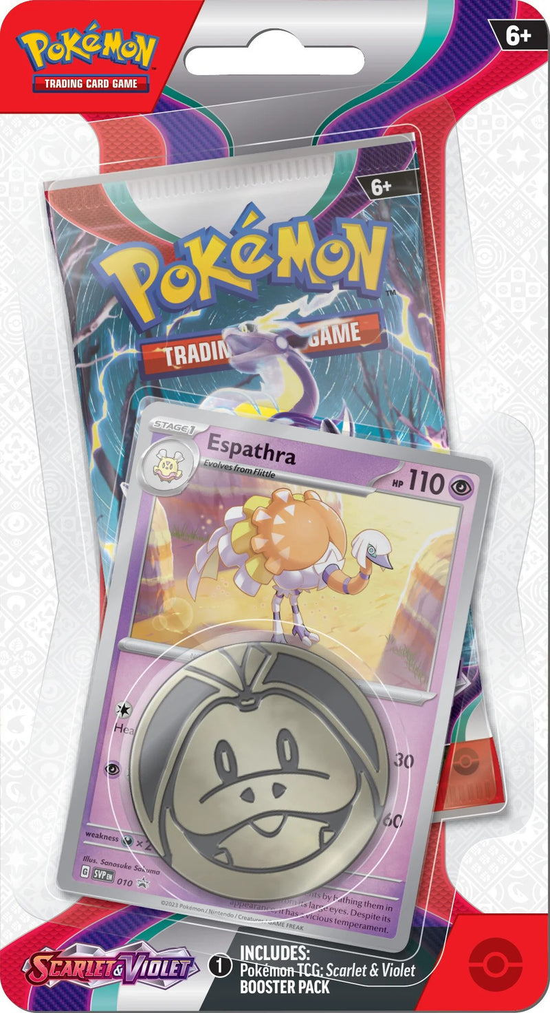 Pokémon Scarlet and Violet: Base Set - Checklane Blister Pokemon Sealed Pokémon