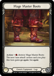 Mage Master Boots [ARC154-C] 1st Edition Normal Flesh And Blood Single Flesh And Blood   