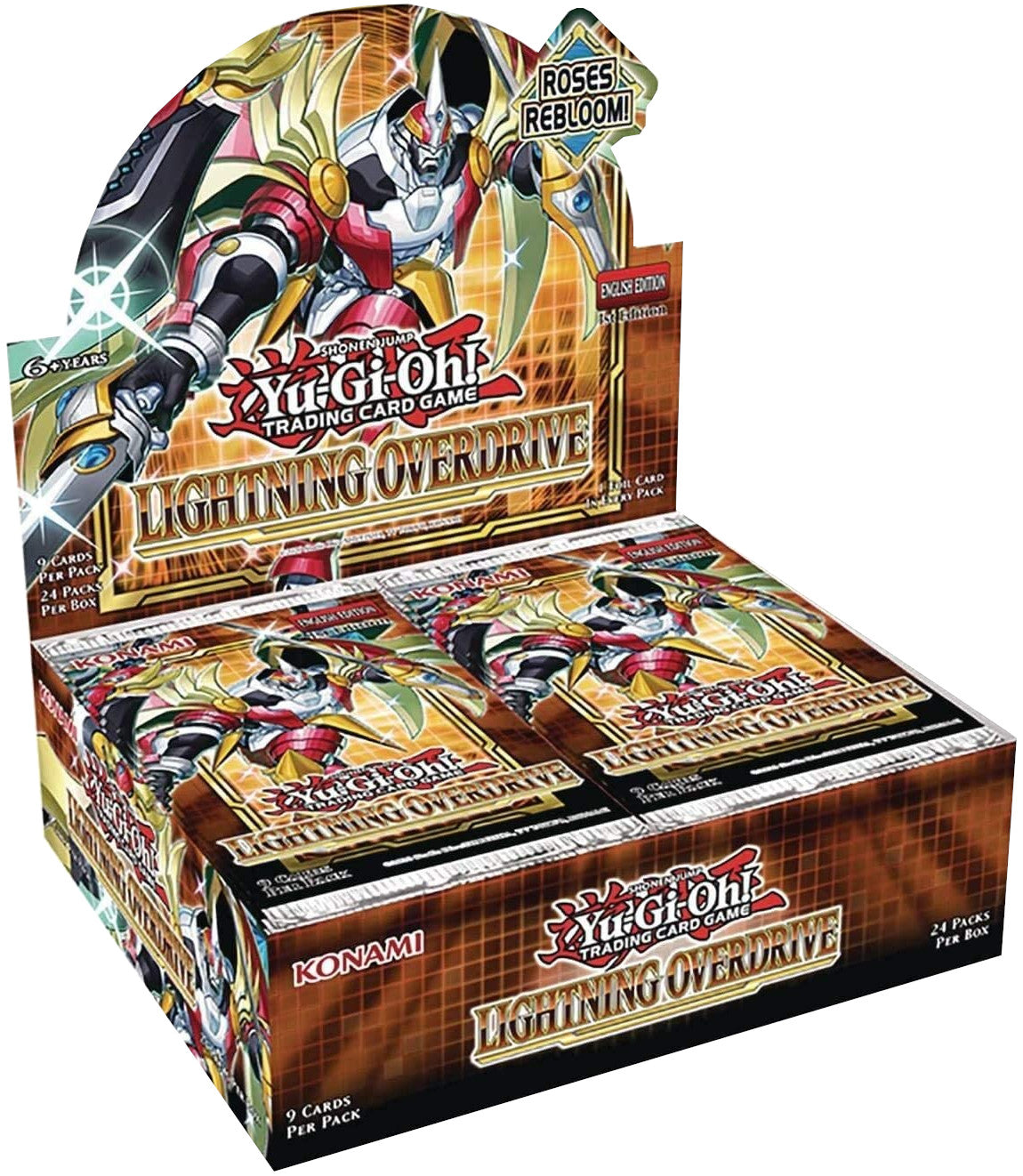 Yu-Gi-Oh! Lightning Overdrive - Booster Box (1st Edition) Yugioh Sealed Yu-Gi-Oh!   