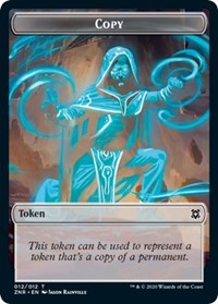 Copy // Kor Warrior Double-Sided Token [Tokens] Zendikar Rising Tokens MTG Single Magic: The Gathering