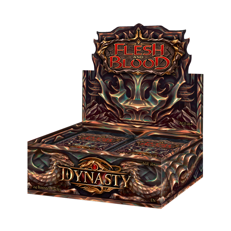 Flesh and Blood: Dynasty Booster Box Flesh And Blood Sealed Flesh And Blood   