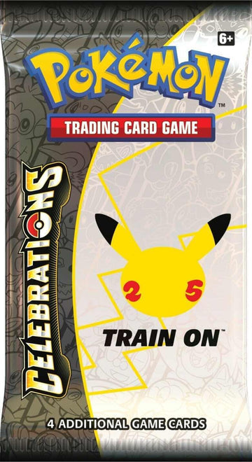 Pokémon Celebrations: 25th Anniversary - Booster Pack Pokemon Sealed Pokémon   