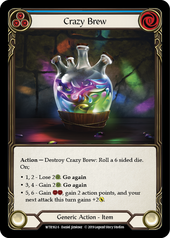 Crazy Brew [WTR162-S] Alpha Print Normal Flesh And Blood Single Flesh And Blood   