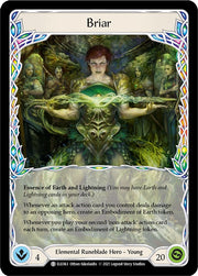 Briar, Warden of Thorns // Briar [ELE062 // ELE063] (Tales of Aria Unlimited) Flesh And Blood Single Flesh And Blood   