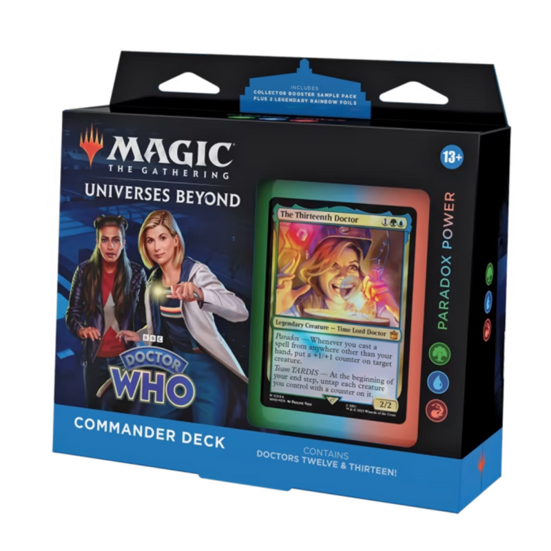 MTG Doctor Who Commander Deck - Paradox Power MTG Sealed Magic: The Gathering   