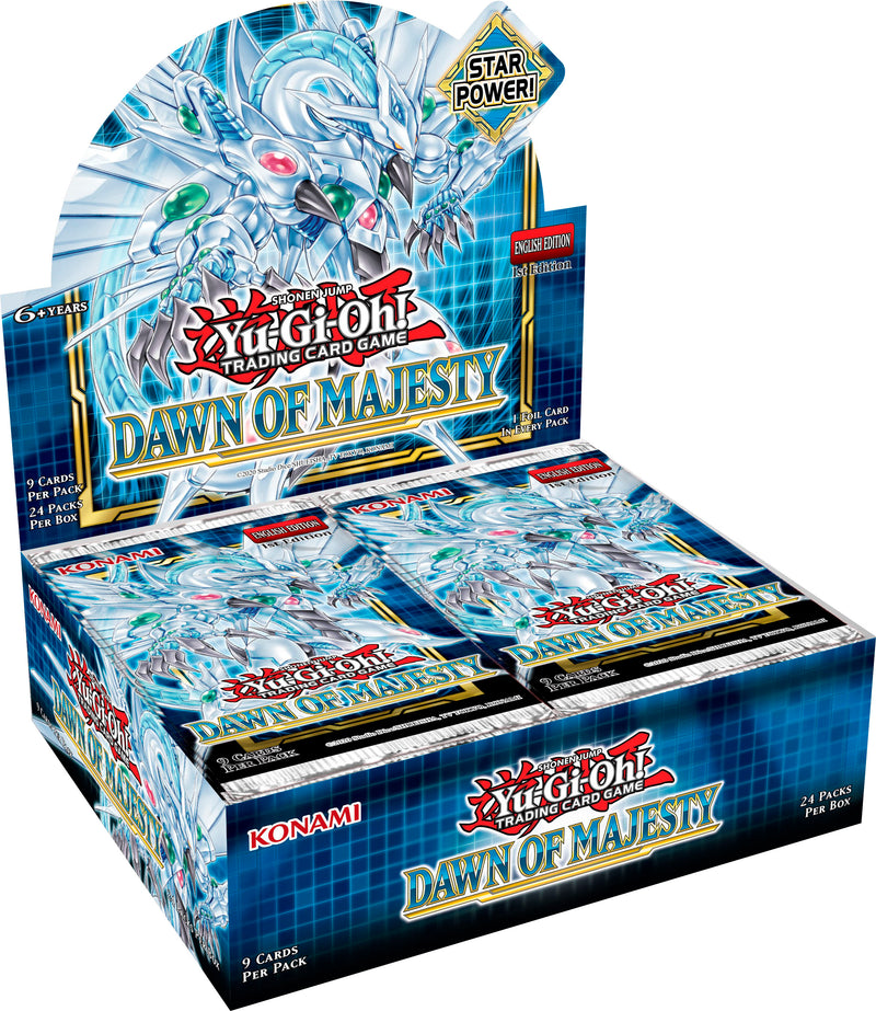 Yu-Gi-Oh! Dawn of Majesty - Booster Box (1st Edition) Yugioh Sealed Yu-Gi-Oh!   