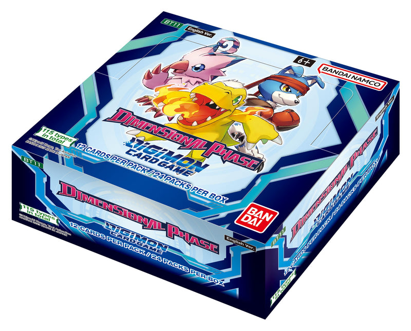 Digimon Dimensional Phase Booster Box Digimon Sealed Digimon   