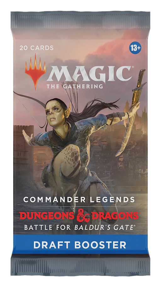MTG Commander Legends: Battle for Baldur's Gate - Draft Booster Pack MTG Sealed Magic: The Gathering   