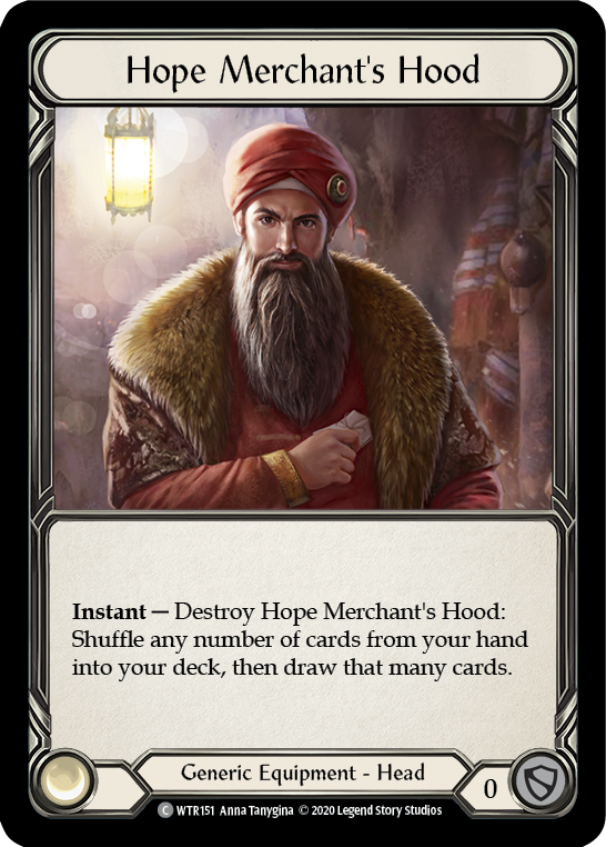 Hope Merchant's Hood [WTR151] Unlimited Edition Normal Flesh And Blood Single Flesh And Blood   