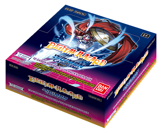 Digimon Digital Hazard Booster Box [EX02] Digimon Sealed Digimon   