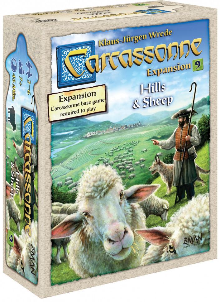 Carcassonne: Expansion 9 Hills & Sheep Board Games Z-Man Games   