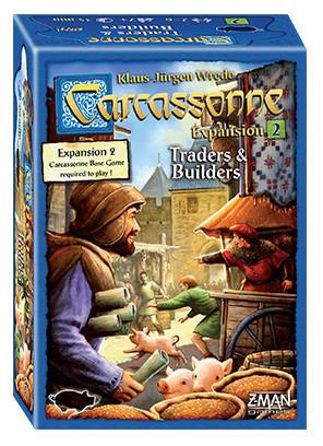 Carcassonne: Expansion 2 Traders & Builders Board Games Z-Man Games   
