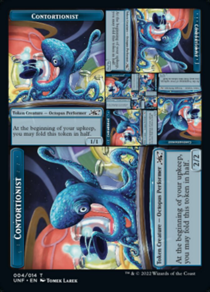 Contortionist Double-Sided Token [Tokens] Unfinity Tokens MTG Single Magic: The Gathering