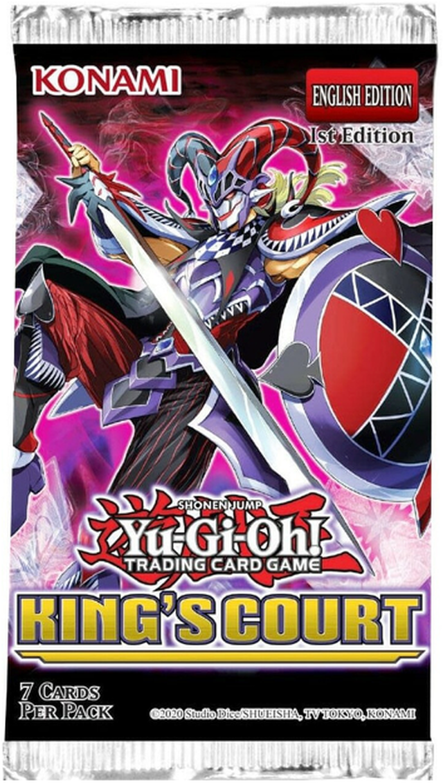 Yu-Gi-Oh! King's Court - Booster Pack (1st Edition) Yugioh Sealed Yu-Gi-Oh!   