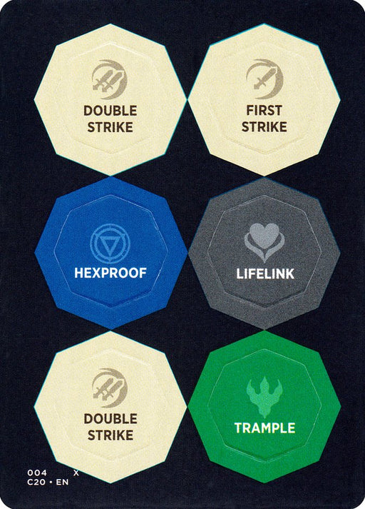 Ability Punchcard (004) [Tokens] Commander 2020 Tokens MTG Single Magic: The Gathering