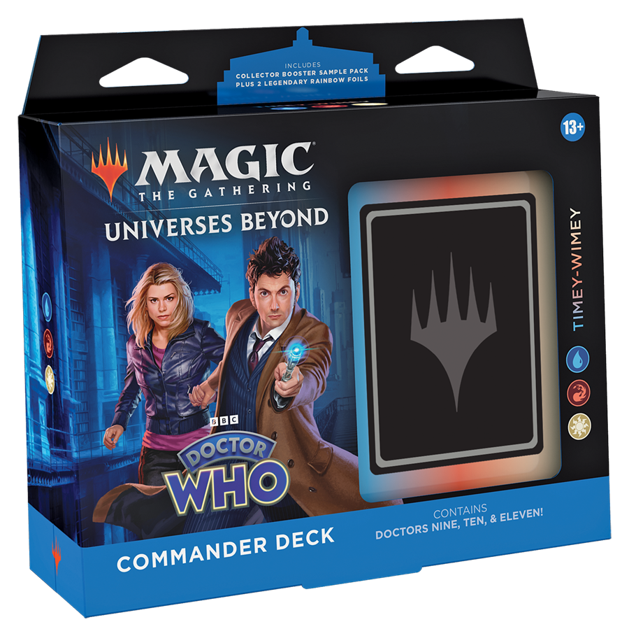 MTG Doctor Who Commander Deck - Timey-Wimey MTG Sealed Magic: The Gathering   