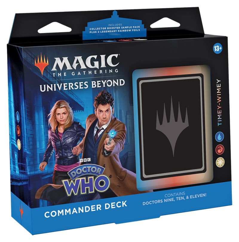 MTG Doctor Who Commander Deck - Timey-Wimey MTG Sealed Magic: The Gathering   