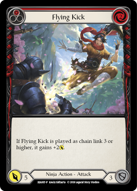 Flying Kick [IRA007-P] Normal Flesh And Blood Single Flesh And Blood   